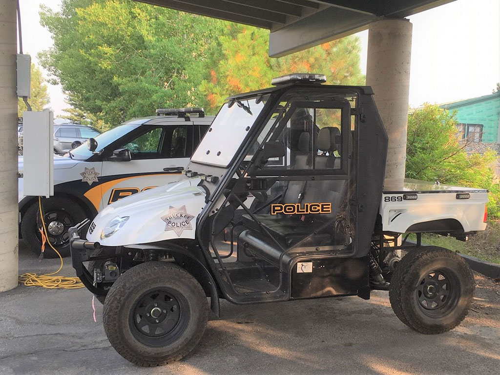 police small electric vehicle