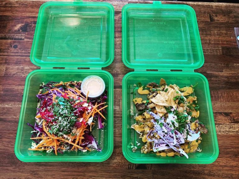 Use a Green Box TOGO Container Keep Truckee Green