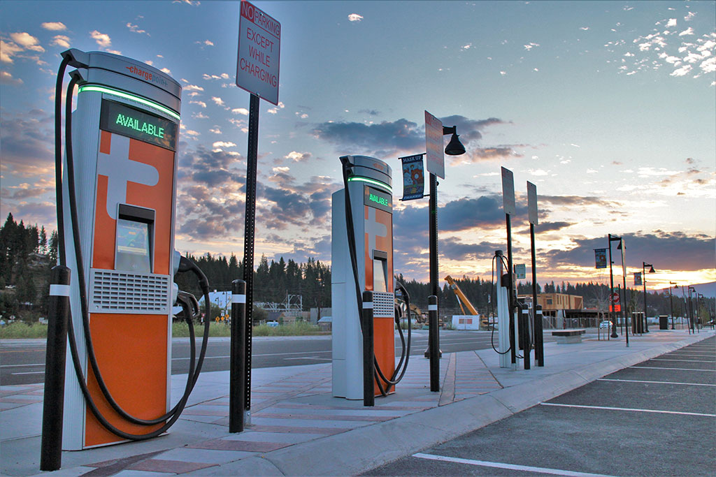 Truckee Railyard Electric Vehicle Charging Stations