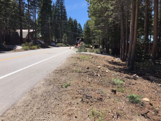 Tahoe Donner Roadway Widening