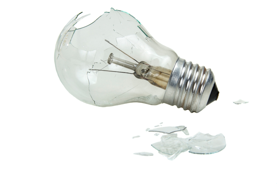 Broken Light Bulbs