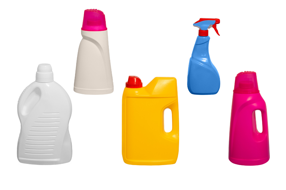 Cleaning Product Containers
