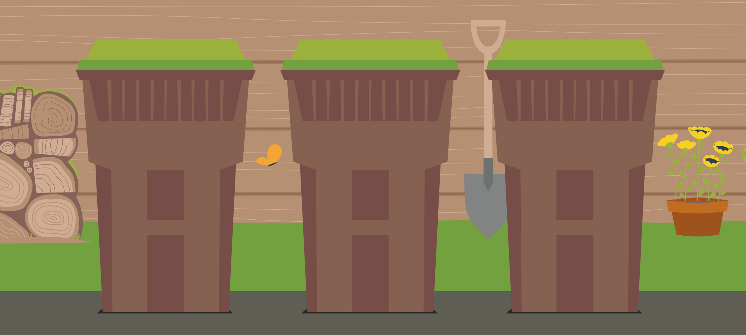 Yard waste services start in May! image
