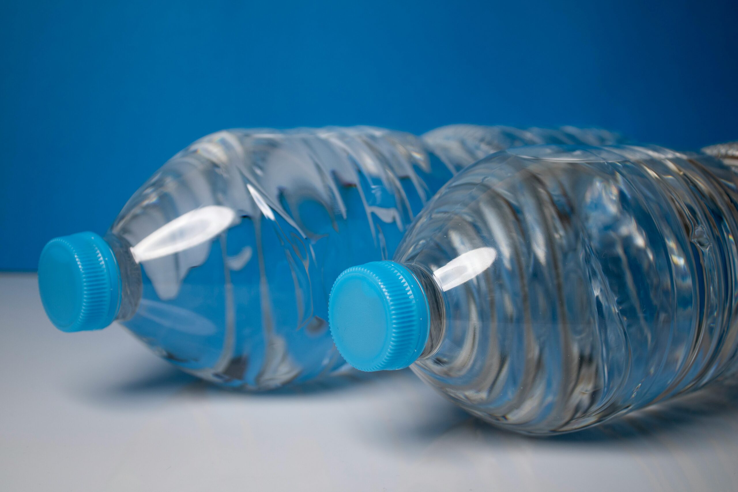 plastic water bottle stock photo image
