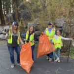 Truckee Litter Corps cleanup volunteers.