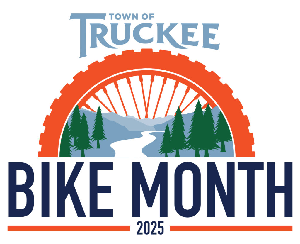 Truckee Bike Month 2025 logo