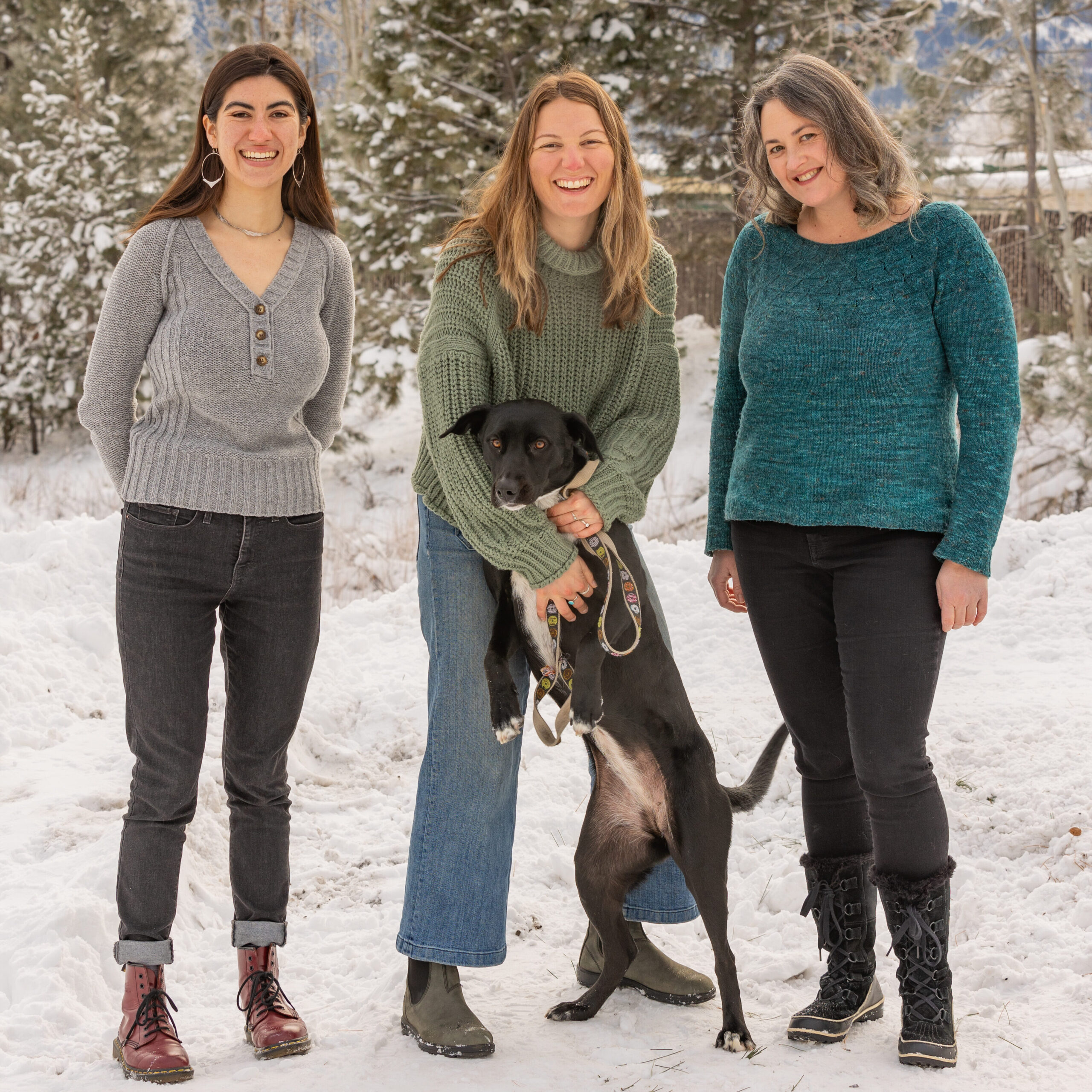 Photo of Keep Truckee Green staff plus a dog